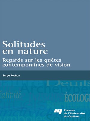 cover image of Solitudes en nature